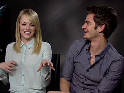 A Moment with...Andrew Garfield and Emma Stone - Comic Con Costume