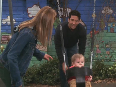 Friends | 1007 | Ross and Rachel take Emma to the playground