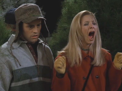 Friends | 310 | Phoebe and the Christmas tree chipper