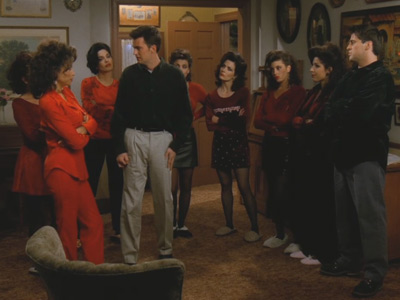 Friends | 311 | Chandler kisses the wrong sister