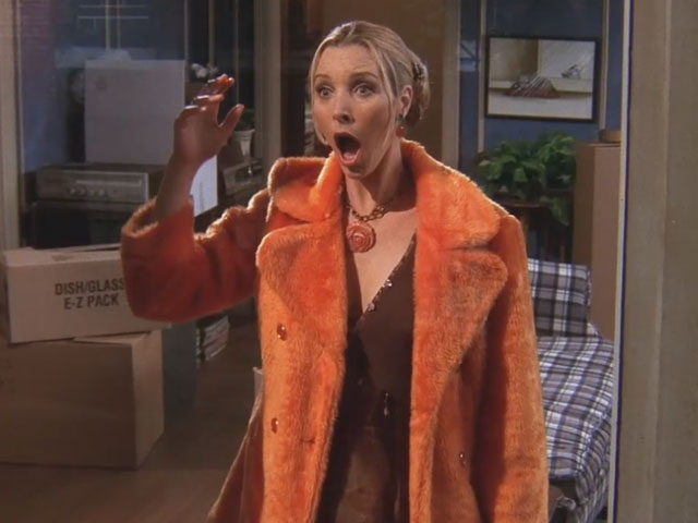 Friends | 514 | Phoebe finds out about Chandler and Monica - MY EYES!