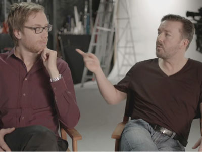 Ricky Gervais and Stephen Merchant: Rainn, Regulars and Romance