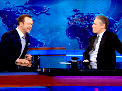 Donnie Wahlberg | February 25th 2013 | The Daily Show with Jon Stewart