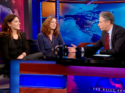 Lori Silverbush and Kristi Jacobson | February 26th 2013 | The Daily Show with Jon Stewart