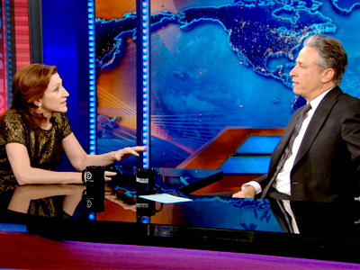 Edie Falco | April 11th 2013 | The Daily Show with Jon Stewart