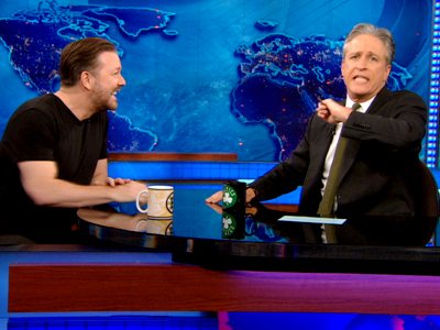 Ricky Gervais | April 17th 2013 | The Daily Show with Jon Stewart