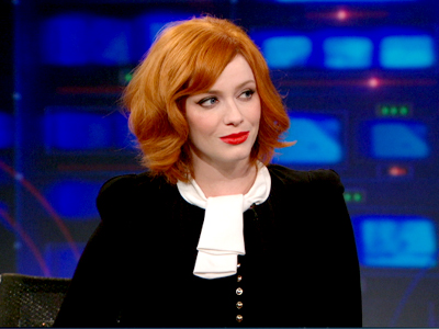 Christina Hendricks | April 22nd 2013 | The Daily Show with Jon Stewart