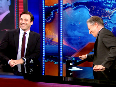 Jon Hamm | April 29th 2013 | The Daily Show with Jon Stewart