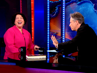 Justice Sonia Sotomayor | January 21st 2013 | The Daily Show with Jon Stewart