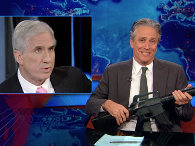 America Debates Gun Control | January 8th 2013 | The Daily Show with Jon Stewart