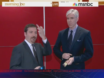 Chuck Todd Gives the Finger - The Daily Show: Moment of Zen