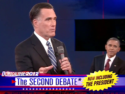 Binders of Women - The Second Debate*: Now Including the President - The Daily Show
