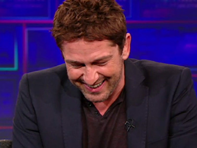 Gerard Butler vs The Ocean - The Daily Show
